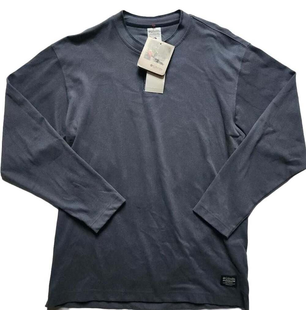 Columbia Long Sleeve Shirt Gray New With Tags